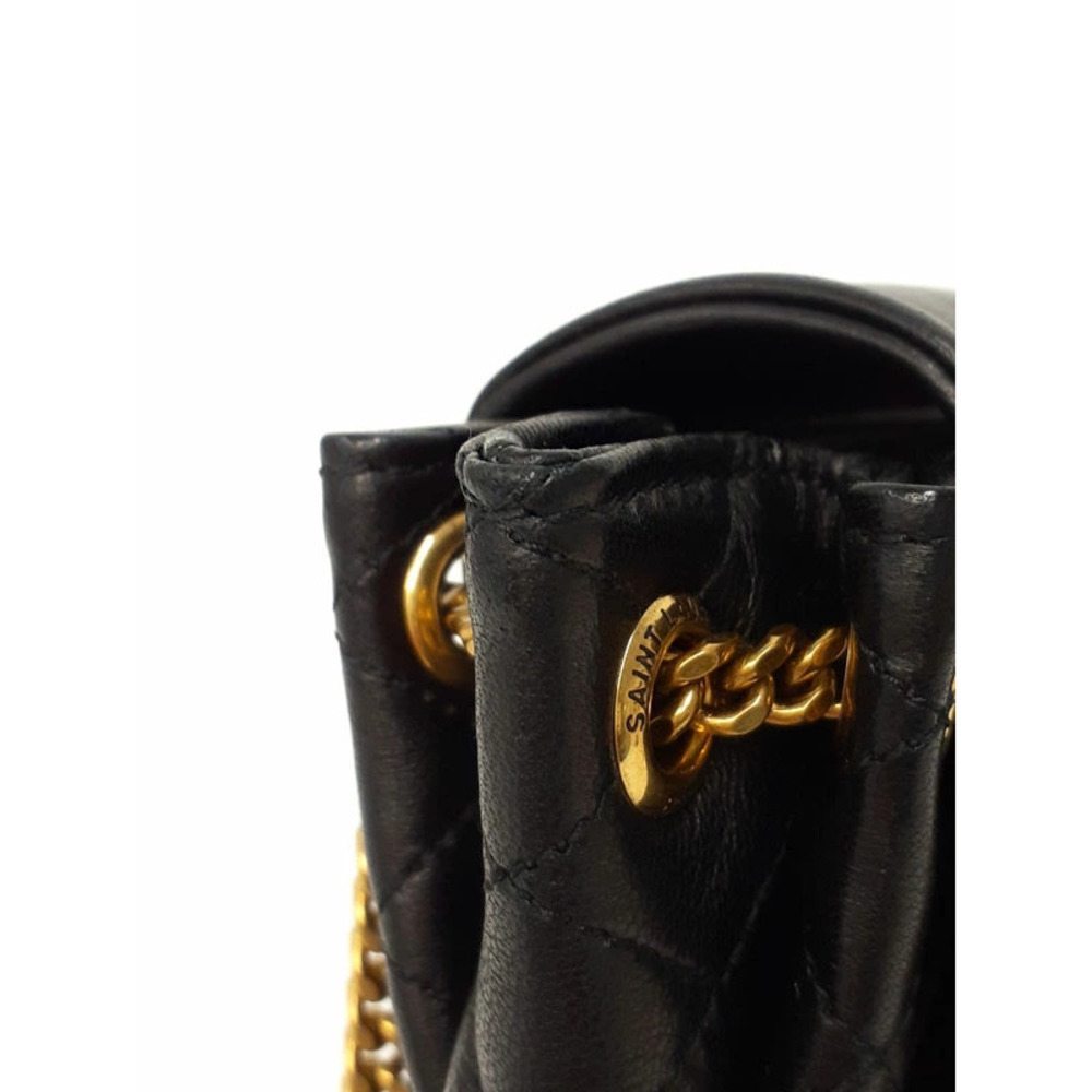 SAINT LAURENT Paris Saint Paris Monogram Noline Chain Shoulder Bag - Picture 7 of 9